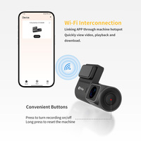 Protap Dash Cam M1 Caméra de voiture 130 FOV 2560*1440P Enregistreur 24H Moniteur de stationnement Caméscope Universel Voiture Dvr 4k Enregistreur de conduite