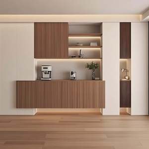 Customized Size Modern Solid Wood <b>Sideboard</b> Restaurant Furniture Made From Environmentally Friendly Materials - Product Image 4