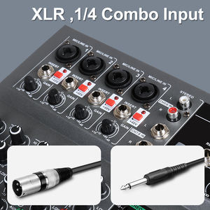 YAIKA GT4 ขายดี เครื่องขยายเสียงพกพาในตัวพร้อม DSP 99 โปรแกรม  4 แชนแนล กำลังขับ 500 วัตต์ มินิเพาเวอร์แอมป์ - Product Image 6