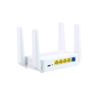 En Oferta, Repetidor Extensor Wifi AC1200 WR0302 con 5 Antenas, Router de Doble Banda Inalámbrico de Alta Velocidad de 300mbps