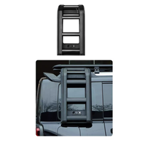 Échelle latérale pliable en aluminium tout-terrain avec verrouillage, échelle pliable pour l'escalade, pour Haval H9 2025, accessoires extérieurs de voiture