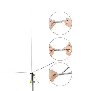 Antenne radio extérieure CB 27 MHz, FM 66-88 MHz, antenne de station de base en alliage d'aluminium - Product Image 4