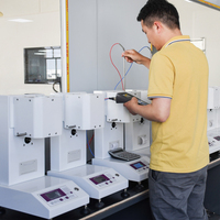 Equipo de Laboratorio de Alta Precisión (0.5%) para Prueba de Índice de Flujo de Fusión con Alimentación de 220V para Pruebas de Plásticos