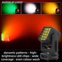 Luz Móvil LED de Doble Cara 25x15W RGBW 4en1 con Efecto Beam, Wash y Strobe para DJ, Club, Escenario, Bar, Discoteca