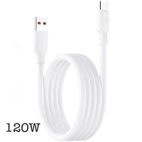 Grosir Pabrik kabel pengisian daya Cepat 120W kabel data pengisian tinggi tebal 6.0 pengisian daya stabil suhu rendah C