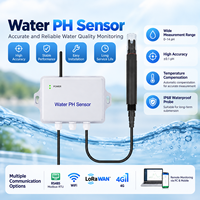 Capteur de pH de l'eau RS485 WiFi LoRaWAN 4G, transmetteur de pH en ligne pour l'aquaculture et l'élevage de poissons