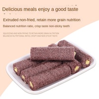 Barre de céréales au fromage croustillant sucré à haute teneur en calcium avec fruits ajouter du fromage sans riz bébé Snack Biscuits dans un sac