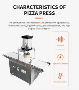Macchina automatica commerciale pressa <span class=keywords><strong>per</strong></span> la <span class=keywords><strong>Pizza</strong></span> professionale Sheeter pizzaiolo <span class=keywords><strong>per</strong></span> panetteria ristorante <span class=keywords><strong>Pizzeria</strong></span> - Product Image 3