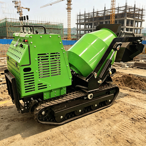 Kc750 Produits les plus vendus Mini bétonnière 300l sur chenilles auto-chargeante pour la construction - Product Image 5