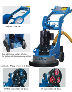 Máquina Pulidora de Pisos de Concreto de 480 mm DFG-480, Máquina Pulidora de Pisos de Terrazo Epóxico - Product Image 4