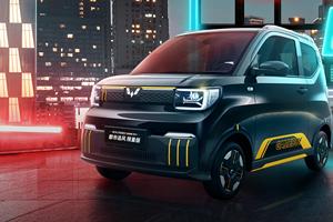 Voiture électrique mini Hongguang EV <span class=keywords><strong>Auto</strong></span> Electrico de Chine <span class=keywords><strong>moins</strong></span> chère, <span class=keywords><strong>batterie</strong></span> 9 kWh, vitesse maximale de 100 km/h, à vendre - Product Image 2