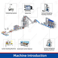 Machine d'emballage automatique en carton pour sac sachet enrobé d'arachide amande pistache noix grillées fruits secs boîte pochette