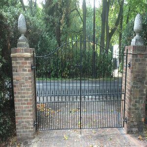 CBMmart Modern Steel <strong>Gate</strong> <strong>Grill</strong> <strong>Design</strong>/house <strong>Latest</strong> Main Swing Simple Driveway Wrought Iron <strong>Gate</strong> - Product Image 5