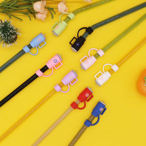 Protector de Silicona para Pajitas, Compatible con Vasos de 30 y 40 Oz, Accesorio para Cubrir la Punta de Pajitas de 10 mm - Product Image 2