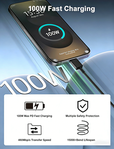 Cable de Carga USB <span class=keywords><strong>C</strong></span> OEM de 1M 20W, Tipo <span class=keywords><strong>C</strong></span> a Tipo <span class=keywords><strong>C</strong></span> para Samsung S1 S2 S3, Cargador Rápido, Cables de Datos Inteligentes para Carga de Teléfono - Product Image 3