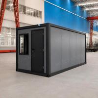 Conteneur pliable en Z de Chine 20ft 40ft préfabriqué portable à assemblage rapide pour bureau, chambre et logement