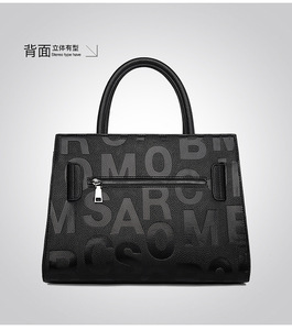 Ladies Quality PU Leather Letter Shoulder Bags for Women Luxury <b>Handbags</b> Women Bags Designer Fashion Large Capacity Tote Bag - Product Image 4
