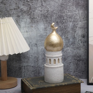 Ornamenti in Resina Stile Architettonico Romano Nordico, Decorazioni a Tema Mediorientale, Pezzi Decorativi per Castelli, Regalo Creativo - Product Image 1