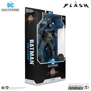 Figurine PVC Anime 100% originale McFarlane Toys DC Multiverse 7 pouces édition Platinum gris bleu Ben Batmans Flash Movie Nouvelle - Product Image 4