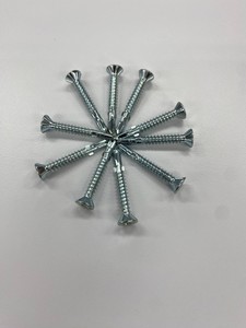 Tornillos Autoperforantes M4.2 x 32mm, Cabeza Plana, Zincados, Tornillos Autoperforantes para Techo, Acero al Carbono C1022, Homn Reen - Product Image 4
