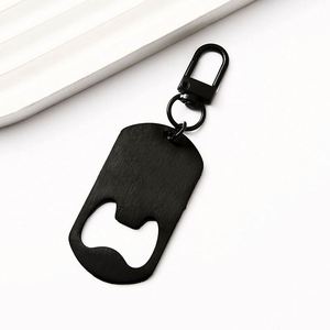 Décapsuleur en acier inoxydable, paiement en espèces, gravure laser, logo, matériau vierge, étiquette suspendue, cadeau de fêtes, porte-clés en métal - Product Image 2