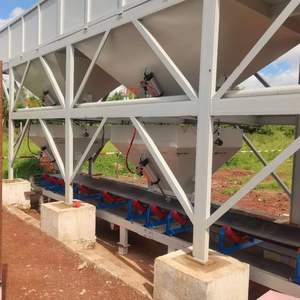 Planta Mezcladora de Concreto HZS50, Sistema Completo con Mezcladora de Doble Eje JS1000, Dosificador de Agregados y Sistema de Pesaje - Product Image 5