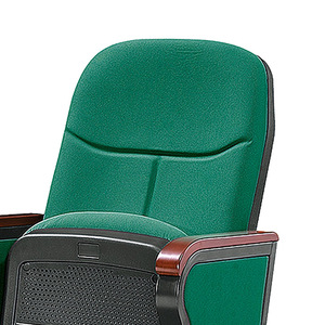 Asiento de cine Henmei HM-8805 con estructura metálica y reposabrazos para uso en teatros, auditorios y aulas. - Product Image 1