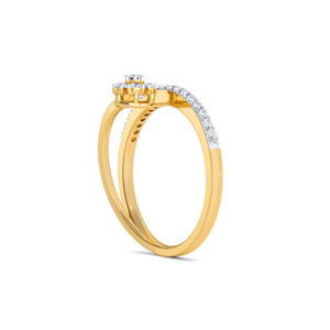 Anillo de Compromiso Solitario con Corte Marquesa de Diamante Cultivado en Laboratorio de Primera Calidad para Mujer con un Brillo Excepcional y un Diseño Artístico para Toda la Vida - Product Image 6