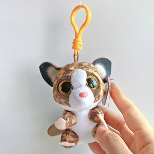 Llaveros <span class=keywords><strong>de</strong></span> peluche bonitos <span class=keywords><strong>de</strong></span> estilo <span class=keywords><strong>de</strong></span> fábrica, unicornio <span class=keywords><strong>de</strong></span> <span class=keywords><strong>ojos</strong></span> grandes, <span class=keywords><strong>Husky</strong></span>, búho, flamenco, pez dorado con relleno <span class=keywords><strong>de</strong></span> algodón PP, regalo para niños - Product Image 6