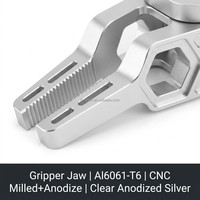 Support de torche de soudage robotisée en pièces usinées CNC de précision chinoises, poli miroir, gravure laser