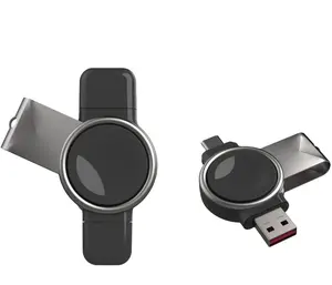 Productos de tendencia 2024 nuevo 2022 más nuevo cargador inalámbrico caliente para Samsung Galaxy Watch 4/Watch 4 Classic/Active 2 /Active/Watch 3 cargador