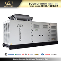 Groupe électrogène diesel super silencieux Canopy Prime 550 kW 688 kVA insonorisé 50 Hz 60 Hz triphasé avec moteur Cummins et démarrage électrique ATS