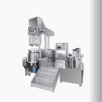 10l 20l 50l 100 Litres Cosmétique Automatique Hydraulique Levage Émulsifiant Sous Vide Émulsification Homogénéisation Mélangeur Machine
