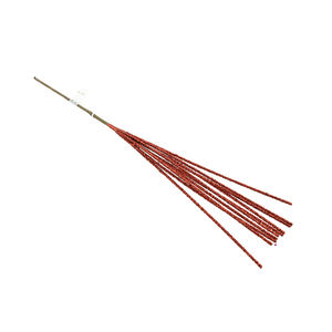 RAMO CON GLITTER ALTEZZA 50CM ROSSO - Product Image 1