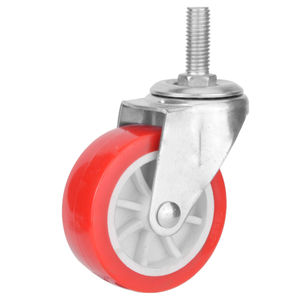 1.5/2/2. 5/<span class=keywords><strong>3</strong></span> Zoll Rot Kleine Mini Side Lock Bremse Castor Rad - Product Image 4