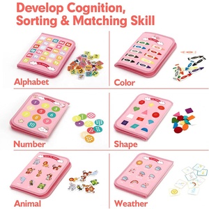 Bảng Mạch Cảm Giác Bận Rộn Đầy Màu Sắc Cho Trẻ Tập Đi Đồ Chơi Nhận Thức Cảm Giác Sách Bận Rộn Có Thể Gập Lại Kỹ Năng Sống Montessori - Product Image 4