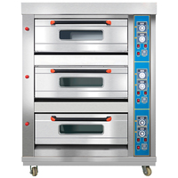 Penjualan terlaris Oven roti kue penjualan laris mesin oven panggang piza Gaz De Four Boulangerie Oven Bakery peralatan mesin kue