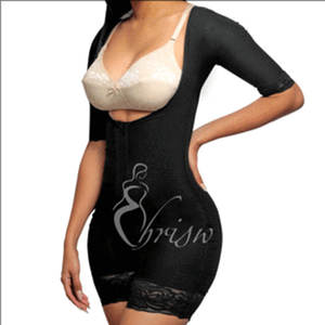 Faja Enteriza con Maniche Modellante Post Parto Post Operatoria o per Uso Quotidiano Fajas Dimagrante Modellante Corpo Controllo Pancia - Product Image 6