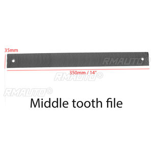 Lime à polir la carrosserie automobile à dents fraisées, réglable, taille S/M, 14 pouces, pour panneaux métalliques, avec support en acier à dents courbes - Product Image 6