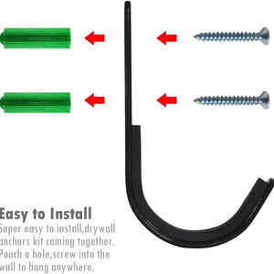 Ganchos de Almacenamiento de Pared para Accesorios Tácticos de Caza, de Acero Inoxidable Resistente, con Acolchado Suave, Venta Directa de Fábrica - Product Image 6