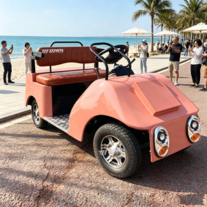 Voiture de tourisme vintage ZOWN avec amortisseurs indépendants et pneus tubeless pour réception d'hôtel - Product Image 1