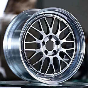 HRF 18x8.5 5x114.3 roue forgée voiture personnaliser deux pièces roues forgées CNC 24 "adapté pour moyeu de roue modifié de voiture haut de gamme - Product Image 1