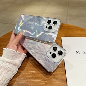 Ốp điện thoại cho <span class=keywords><strong>iPhone</strong></span> 16 15 14 13 12 11 Pro Max Plus x XS XR 7 8 Ốp lưng bảo vệ silicon lông bạc gợn Laser - Product Image 6