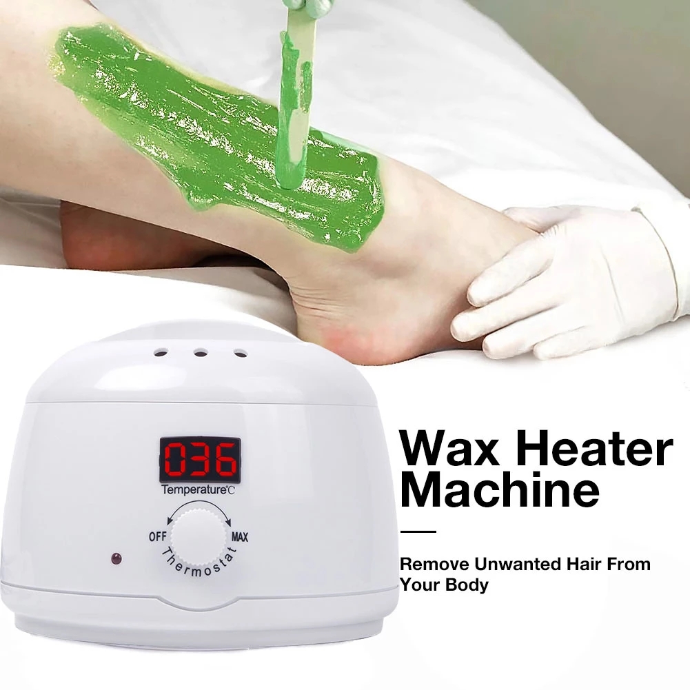 ขี้ผึ้งพาราฟิน Wax Heater ฟุต Mini SPA Body Depilatory Tool 400G ถั่วขี้ผึ้ง