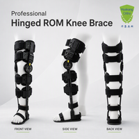 Orthèse genou-cheville-pied KAFO, support rigide, orthèse stabilisatrice des membres inférieurs pour la réadaptation des blessures à la jambe