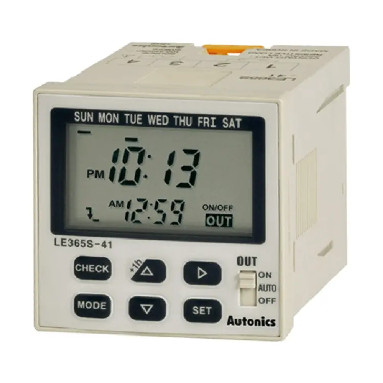48 mm Temps relais LE365S-41 numérique Hebdomadaire Annuelle minuterie interrupteur