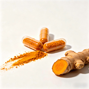 Cápsulas de Nanocurcumina con Extracto Herbal Silvestre de Absorción Mejorada, Solubles en Agua, Protección Antiviral y Antibacteriana - Product Image 3