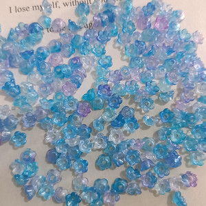 Perles de cristal de couleur et de taille et de forme mélangées perles de rocaille en verre pour enfants bijoux bricolage faisant du <span class=keywords><strong>muguet</strong></span> - Product Image 3
