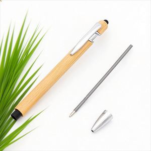 Custom Logo Eco-Friendly Bamboo Ballpoint <b>Pen</b> Personalized Press for Stylus Promotional Gift with Logo for Business Marketing - Product Image 6