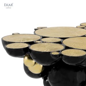 EKAR Ember Luxo Side <span class=keywords><strong>Table</strong></span> <span class=keywords><strong>Sleek</strong></span> <span class=keywords><strong>Console</strong></span> Accent para salas de estar e leitura Nooks - Product Image 5